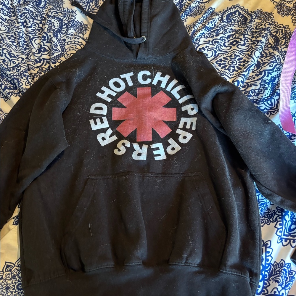 Black Graphic Hoodie
